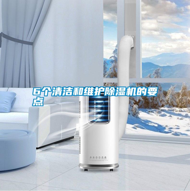 6個清潔和維護(hù)除濕機(jī)的要點