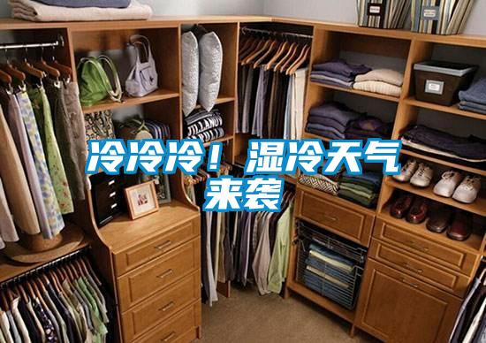 冷冷冷！濕冷天氣來襲