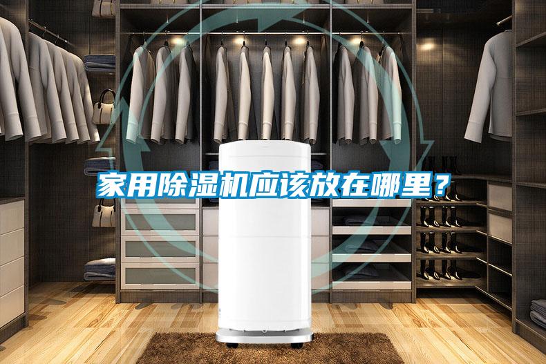 家用除濕機應(yīng)該放在哪里？