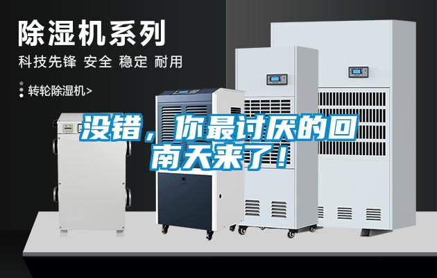 沒(méi)錯(cuò),你最討厭的回南天來(lái)了!