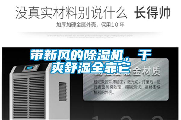 帶新風的除濕機,干爽舒濕全靠它