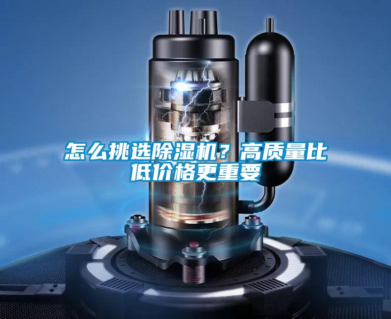 怎么挑選除濕機?高質量比低價格更重要