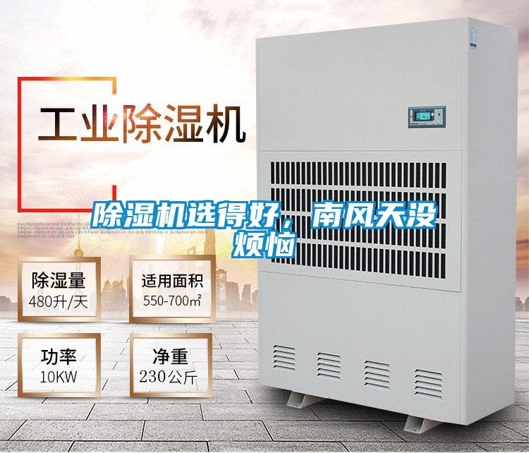 除濕機選得好，南風天沒煩惱