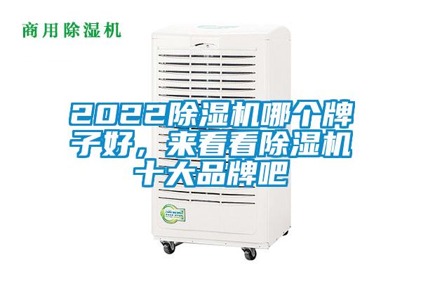 2022除濕機(jī)哪個牌子好，來看看除濕機(jī)十大品牌吧
