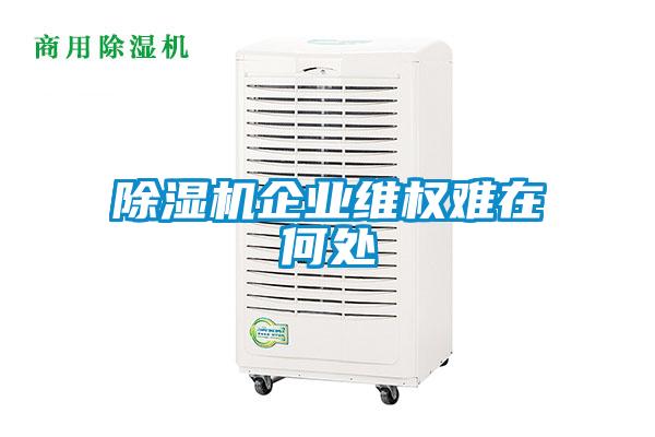 除濕機企業維權難在何處