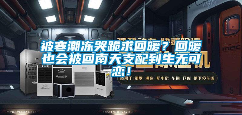被寒潮凍哭跪求回暖？回暖也會被回南天支配到生無可戀！