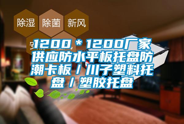 1200＊1200廠家供應(yīng)防水平板托盤(pán)防潮卡板／川子塑料托盤(pán)／塑膠托盤(pán)