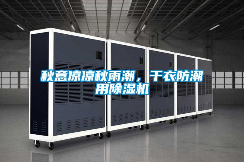 秋意涼涼秋雨潮,干衣防潮用除濕機