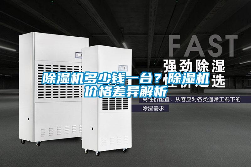 除濕機(jī)多少錢一臺？除濕機(jī)價格差異解析