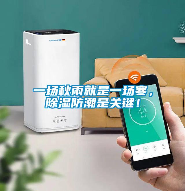 一場秋雨就是一場寒，除濕防潮是關鍵！