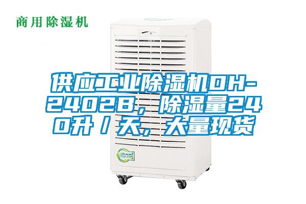 供應工業除濕機DH-2402B，除濕量240升／天，大量現貨