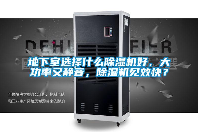 地下室選擇什么除濕機好，大功率又靜音，除濕機見效快？