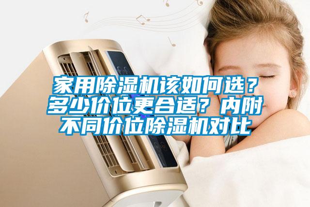 家用除濕機該如何選？多少價位更合適？內附不同價位除濕機對比