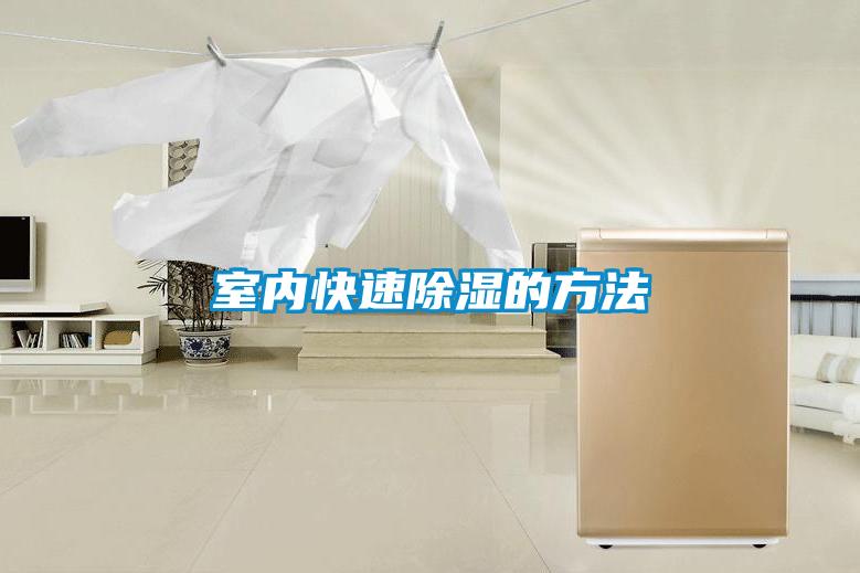 室內快速除濕的方法
