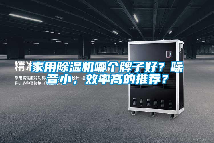 家用除濕機(jī)哪個牌子好？噪音小，效率高的推薦？