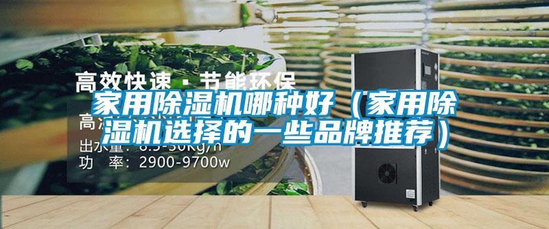 家用除濕機(jī)哪種好(家用除濕機(jī)選擇的一些品牌推薦)
