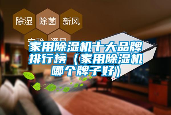 家用除濕機(jī)十大品牌排行榜（家用除濕機(jī)哪個牌子好）