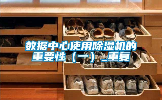 數(shù)據(jù)中心使用除濕機(jī)的重要性(一)_重復(fù)