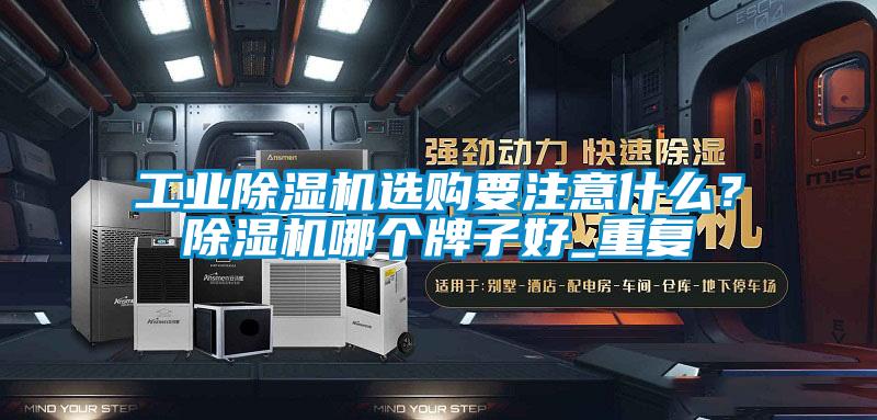 工業除濕機選購要注意什么？除濕機哪個牌子好_重復