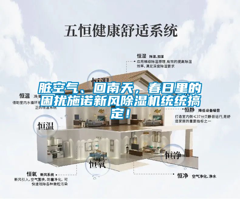 臟空氣、回南天,春日里的困擾施諾新風(fēng)除濕機(jī)統(tǒng)統(tǒng)搞定!