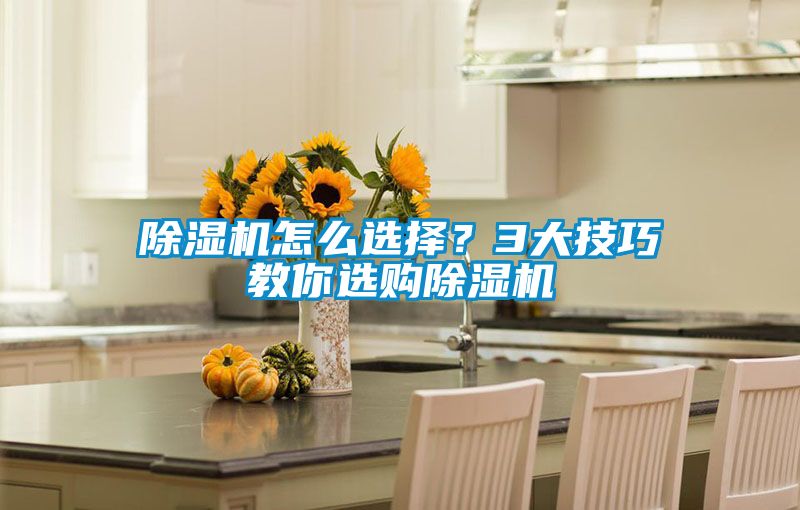 除濕機怎么選擇？3大技巧教你選購除濕機